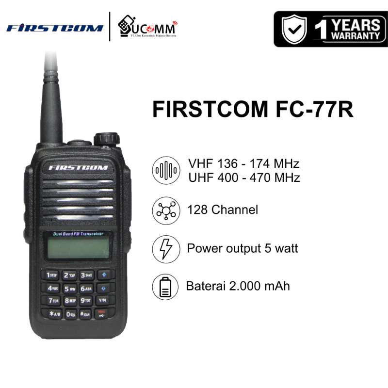 Daftar Harga Talky Ht Firstcom Fc 🔥 Original & Spesifikasi Lengkap ...