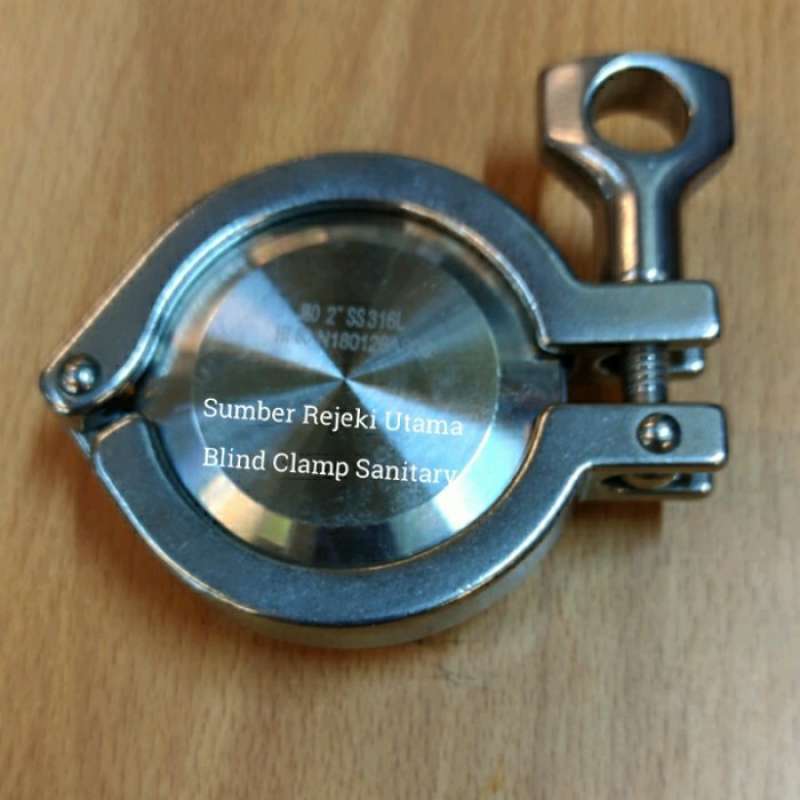 Ferrul Clamp Promo Clamp Blind Ferrule Sanitary 2inch / Clamp Buta Sanitary Diskon ...