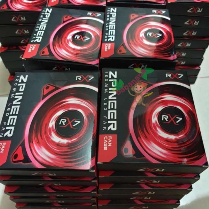 Kipas Pc Rjb Jual Fan Rx7 Rgb Fix Rainbow 12cm Kipas Casing Pc 120mm Cooler Desktop ...
