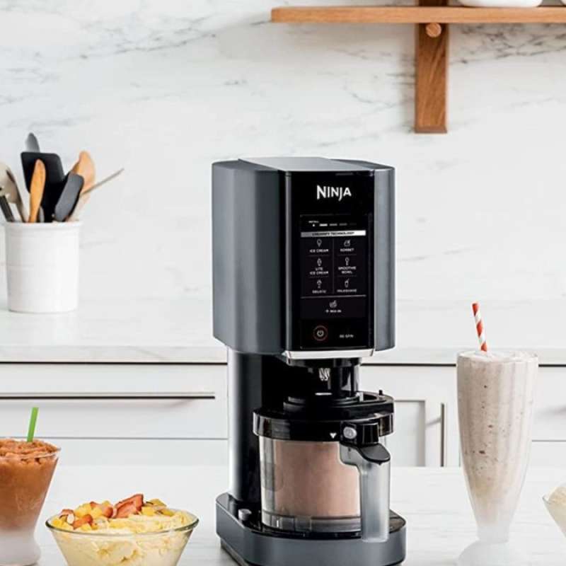 Contenitori Per Gelato Ninja Creami - 4 Vaschette Con Coperchi E Cucchiai, Compatibili Con Serie NC - Foto 5