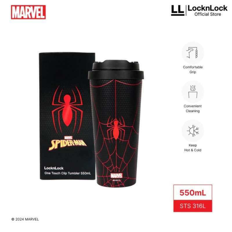 Marvel Spider Man Head Soft Touch PVC Bag Clip