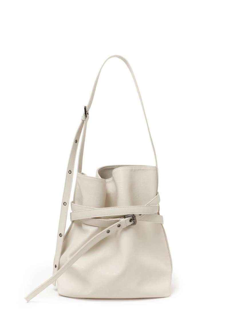 Jual Samo Ondoh Belt Bucket Bag M Nappa Ivory Di Seller