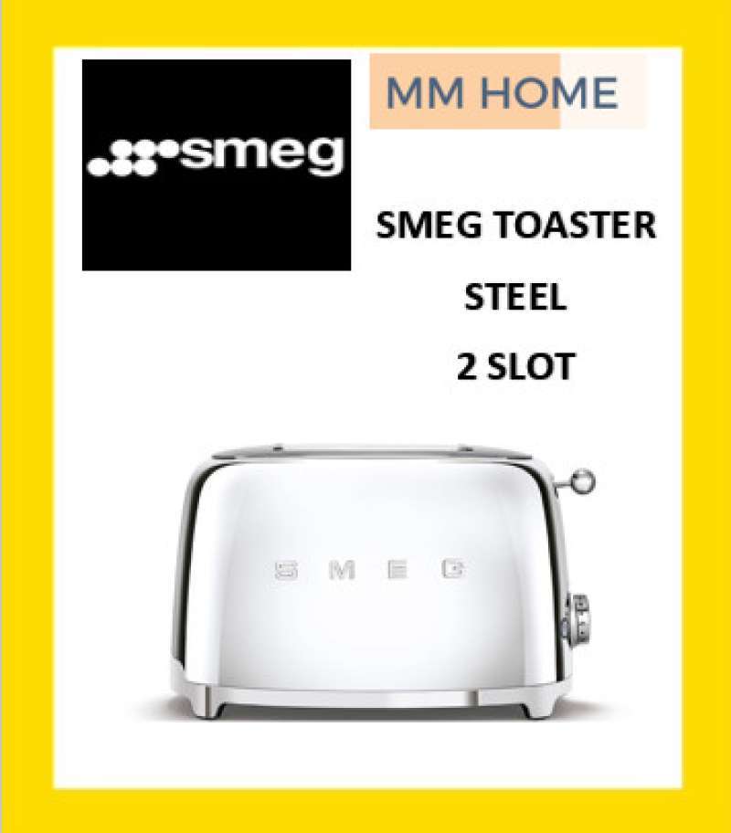Toaster Roti Smeg Promo Smeg Toaster Steel 2 Slice Tsf 01 - Pemanggang Roti Smeg Diskon ...