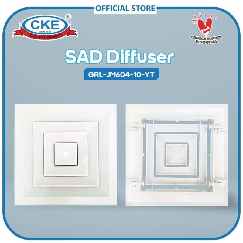 Sad Diffuser Promo Sad Diffuser 35x35 Cm 35 Cm 35cm Diffuser Ac Supply Air Plafon ...
