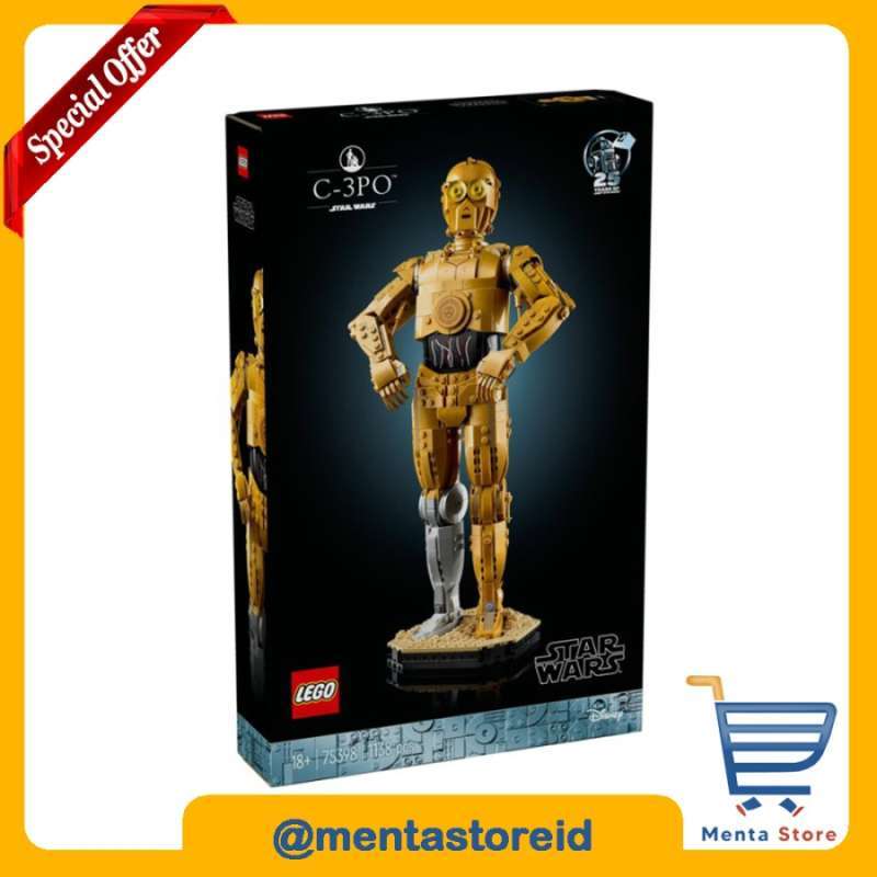 Promo LEGO Star Wars 75398 C-3po Diskon 30% Di Seller Menta Toys