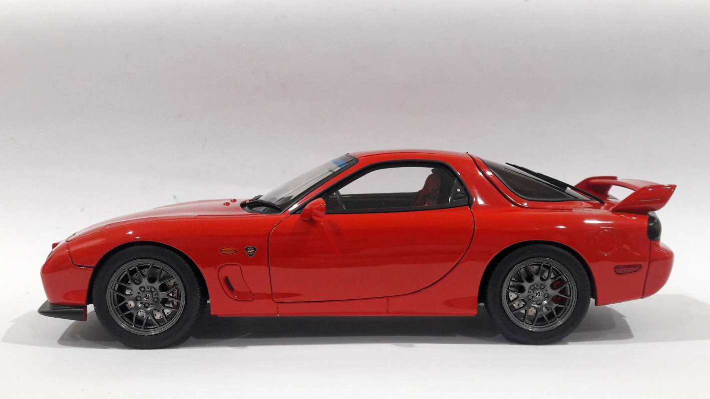 Jual 1:18 Polar Master Mazda Rx-7 Sprint Red Di Seller Automodels