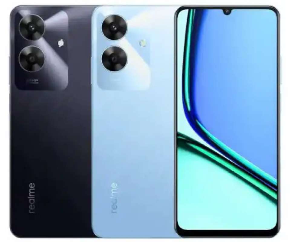 Promo Realme Note 60 6/128gb 4/64gb Garansi Resmi Black Blue