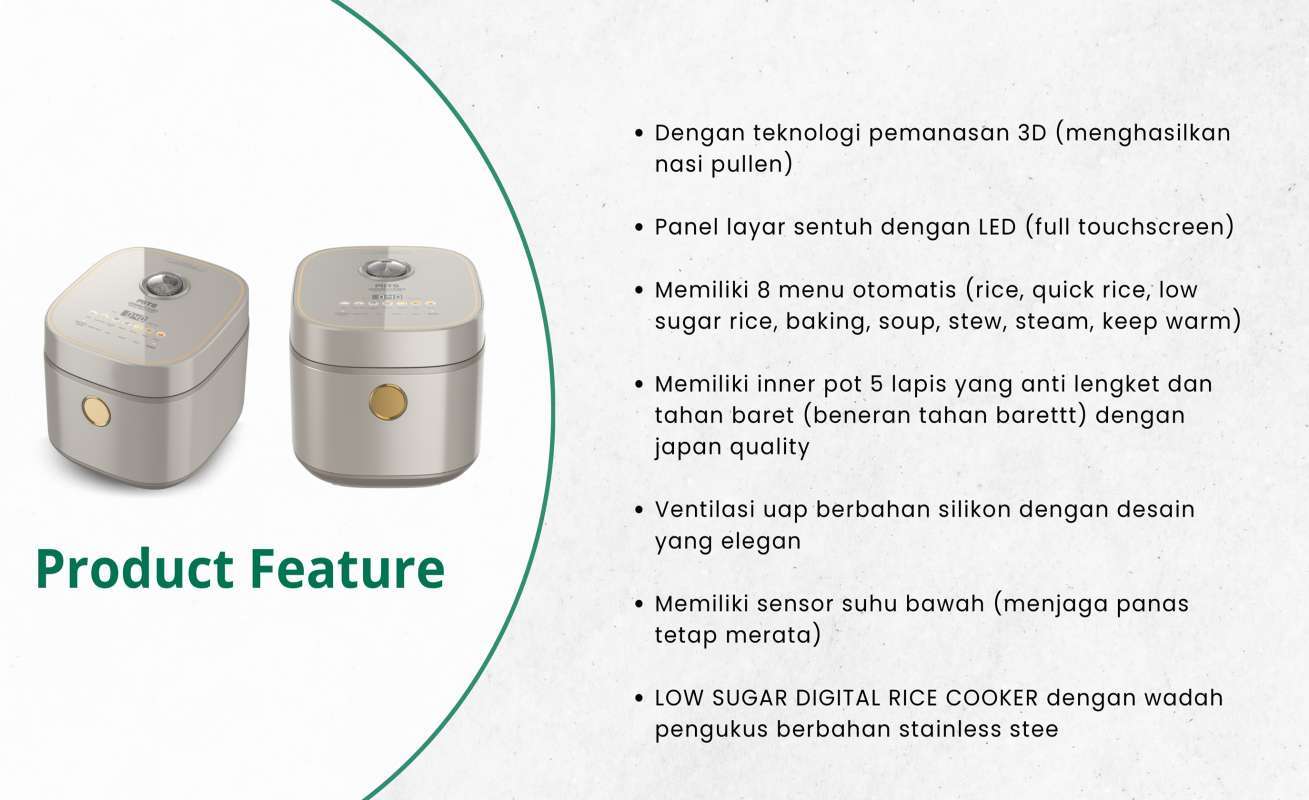 R18 Rice Promo Mito Digital Rice Cooker R12 / R15 / R18 Digirice Series Low ...