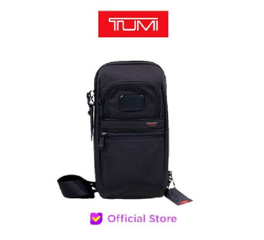 TUMI ALPHA コンパクト・スリング【リフレクティブT-ジャカード】 TUMI