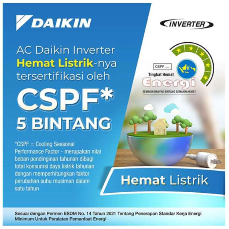Promo Daikin Ac Flash Inverter [2.5 Pk] Stkq60uv - Ftkq60uvm4 ...