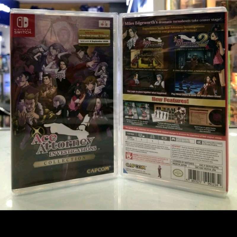 Jual Switch Ace Attorney Investigations Collection Di Seller