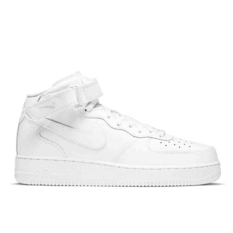 Jual Sepatu Nike Air Force Mid '07 Cw2289-111 White/white 11