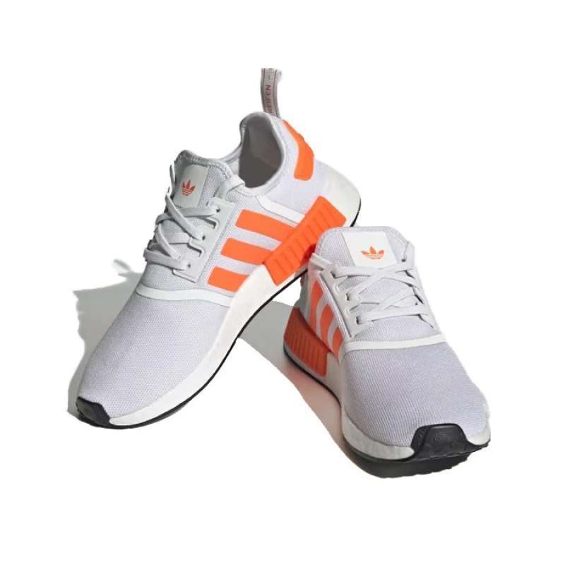 Adidas Nmd Adidas White Blue Orange SEPATU PRIA ADIDAS NMD R1