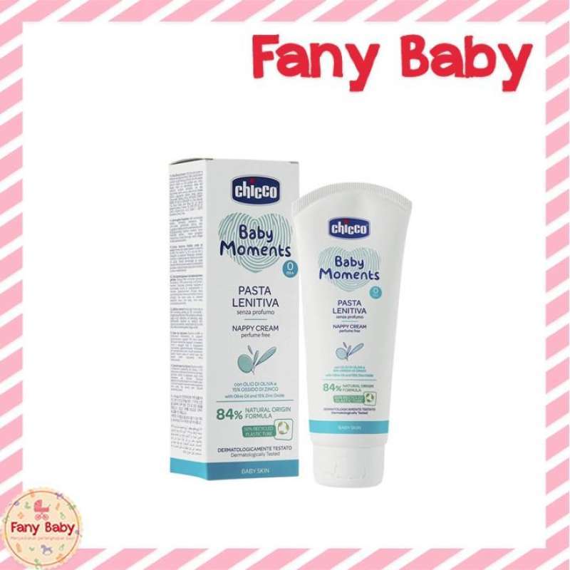 CHICCO BABY MOMENTS BABY SKIN 0M+ NAPPY CREAM 100