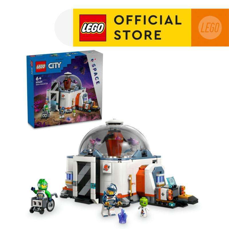 LEGO City 60439 Space Science Lab (560 Pieces) Balok Mainan Anak (6 Tahun+)