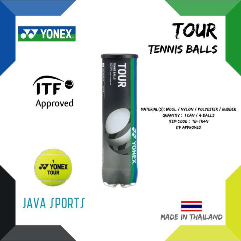 Promo Bola Tenis Yonex Tour Official Original Tennis Ball X4