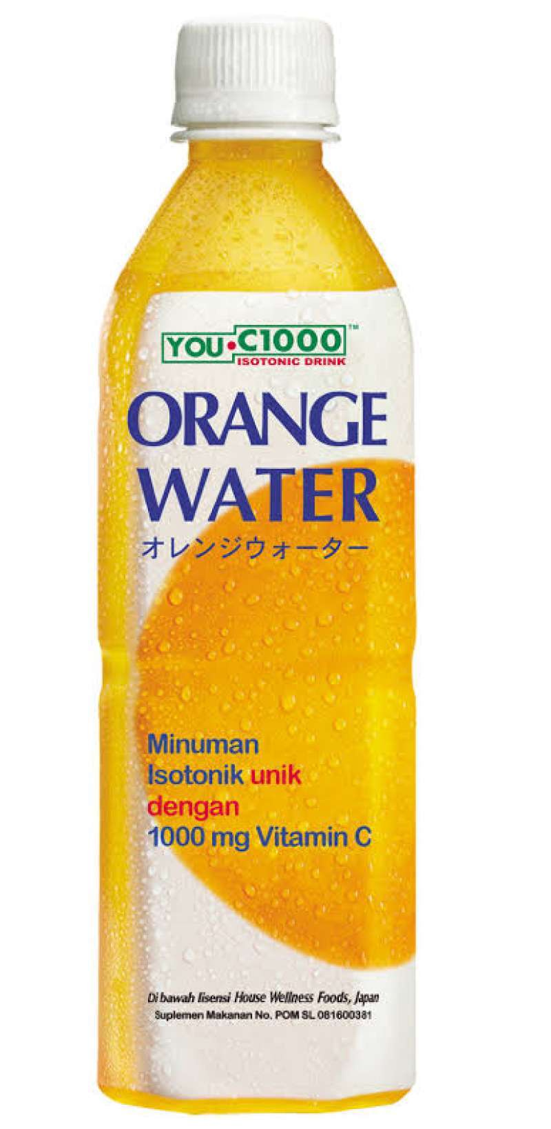Lemon Orange Water You C 1000 Lemon Orange Water 500 Ml