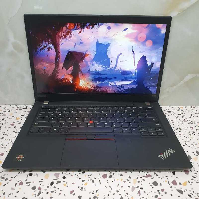 ThinkPad E595 SSD256G+HDD1Tb ,WPS Office（Jual Laptop Kantor 