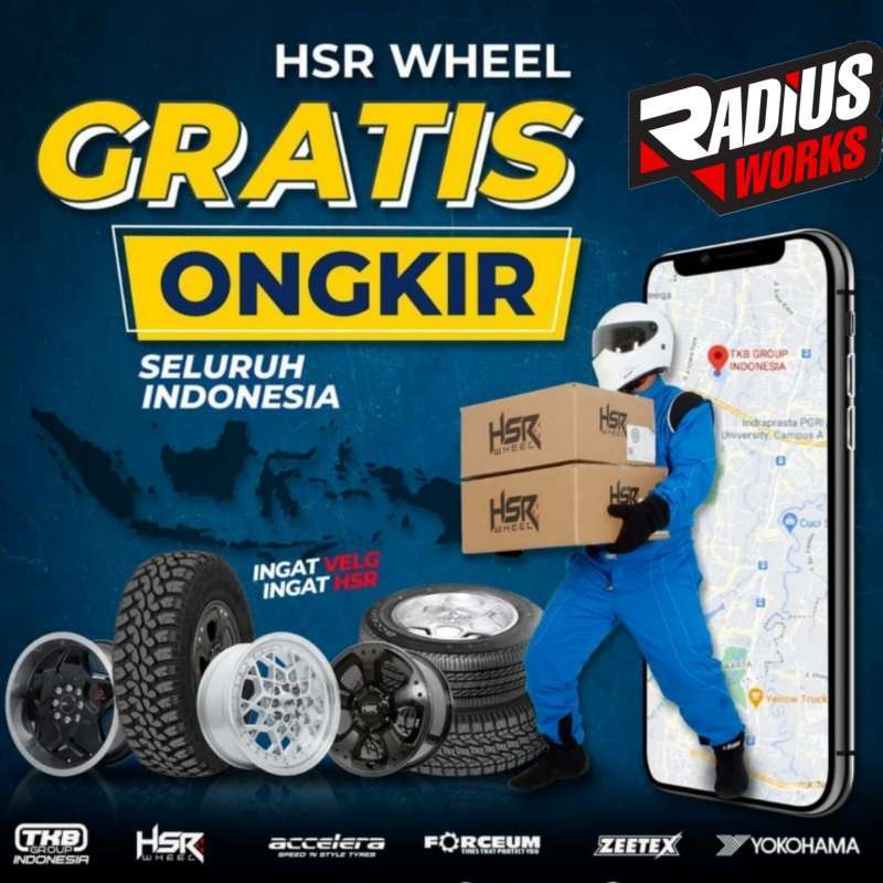 Jual Velg Mobil Hsr Stone Ring 17 Pcd 5x114,3 Untuk Innova Hrv Xpander ...