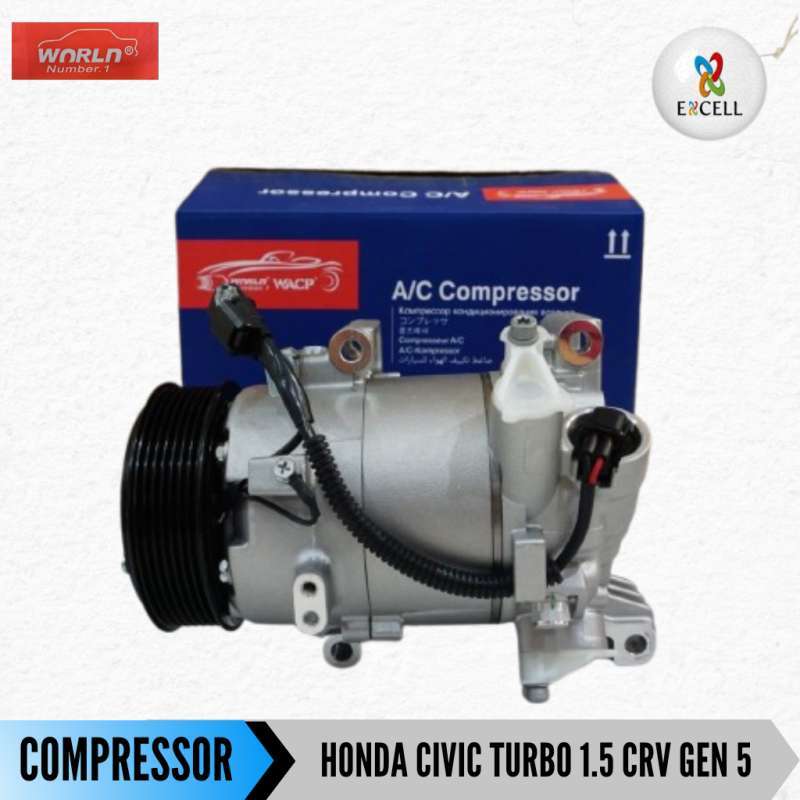 Jual Compressor Kompresor Ac Mobil Honda Civic Turbo 1.5 Crv Gen 5 Di ...
