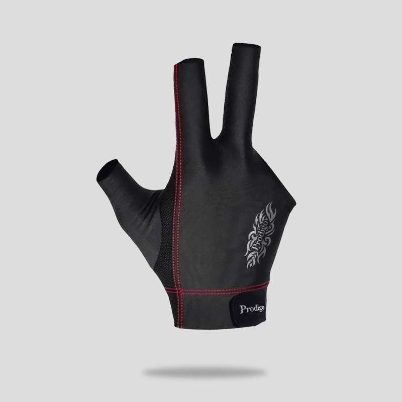 Prodigo Sarung Tangan Billiard Parung Hitam I Billiard Gloves I Billiad  Hand Gloves I Sarung Tangan Spandex Hitam