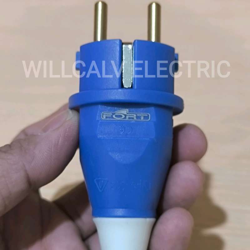 Promo Fort Stop Kontak 2 Pas 16a / Industrial Plug And Socket 2 Pas 16a ...