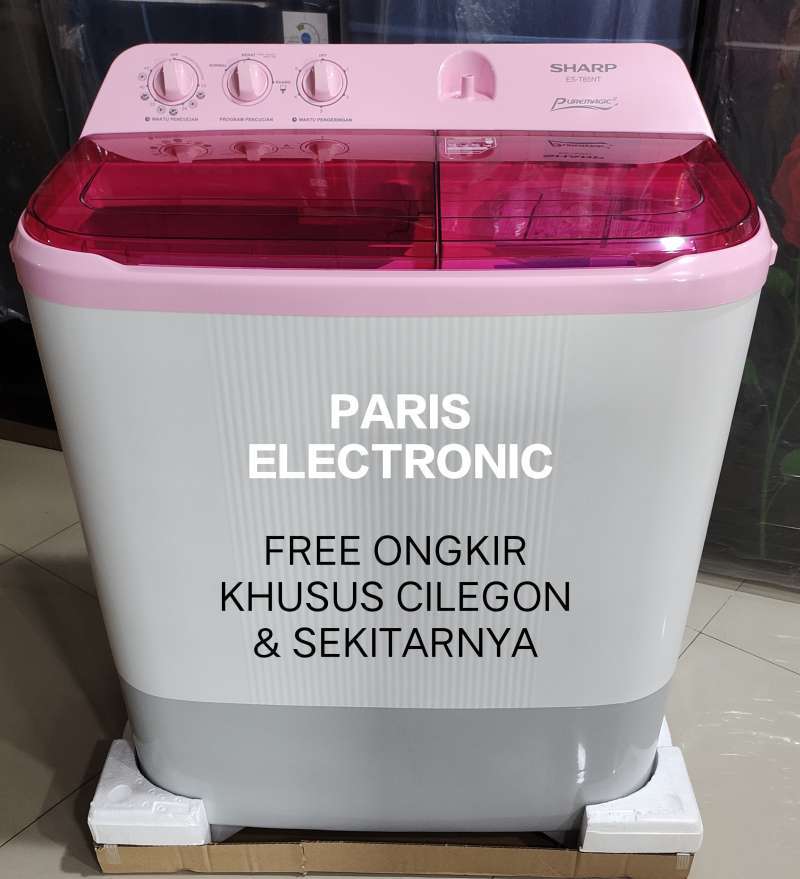 Promo Mesin Cuci Sharp 2 Tabung 9 Kg Es-t95nt Puremagic 2 - Free ...