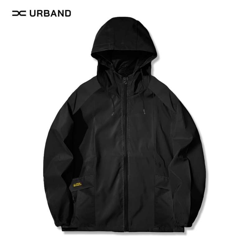 X U A Jaket taslan JN waterproof anti air dan angin zipper waterproof