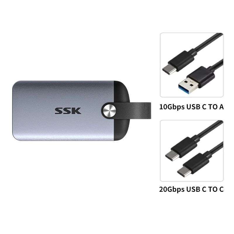 Jual Ssk Sd510 1tb Portable Ssd USB Gen X2 Type C External