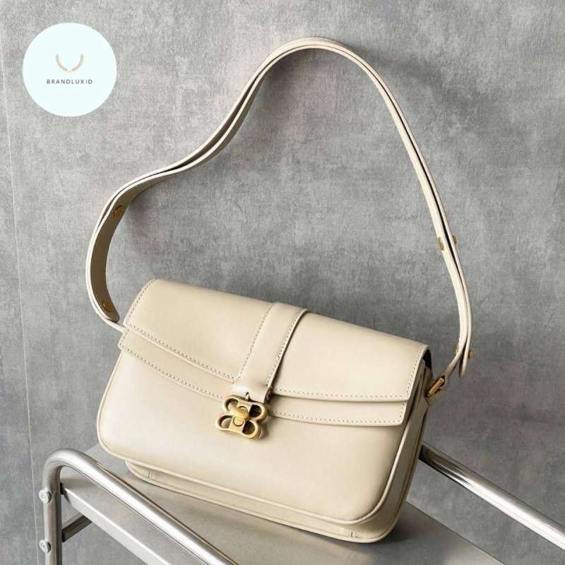 Balenciaga Lady Flap Bag S Taupe