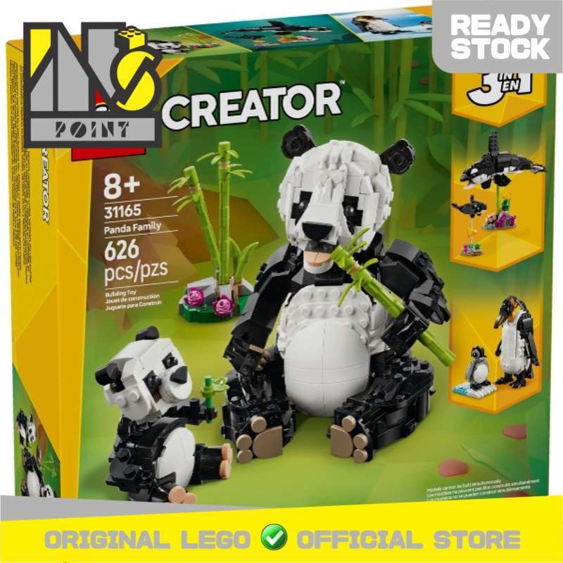 Jual LEGO 31165 - Creator - Panda Family Di Seller Inspoint Flagship ...