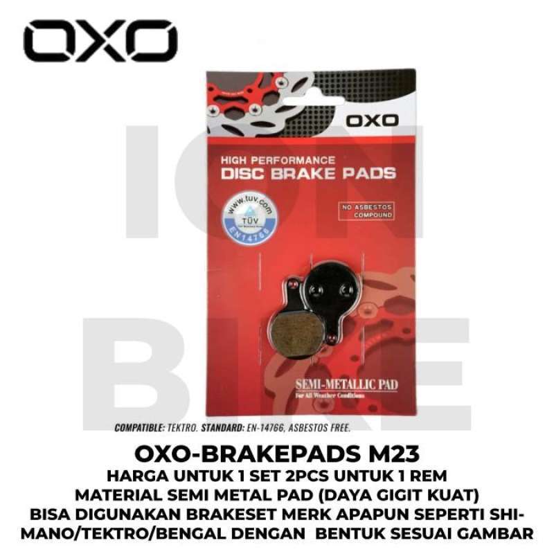 Rem Belakang Kampas Rem Tektro Novela BRAKE PAD DISC TEKTRO AURIGA