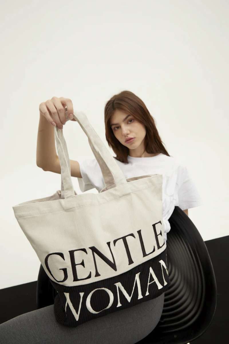 【GENTLEWOMAN】SAFARI SENSATION CORDUROY TOTEトートバック Promo Gentlewoman Gw Safari Sensation Corduroy Tote Diskon