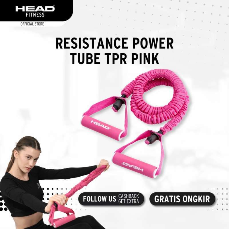 Resistance Tube Resistance Band 20 Kg Fitness Gym Band HEAD Power