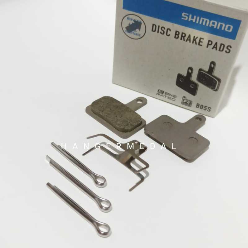 Original Shimano B05S Disc Brake Pads Kampas Rem MTB Deore Alivio Acera XTR  XT SLX TRP pengganti B01S