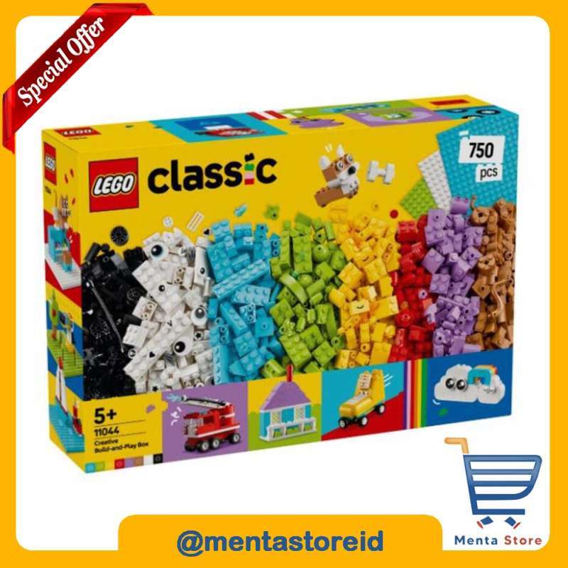 LEGO Classic 11044 Creative Build-and-Play Box