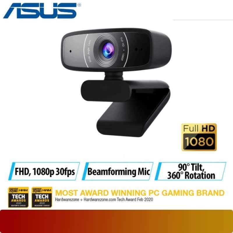 ASUS Webcam C3 USB Camera with 1080p 30 FPS Recording