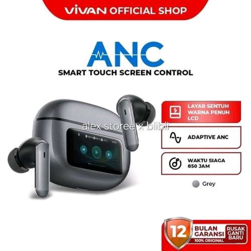 Jual Vivan Smart T7 Earphone Wireless Headset Bluetooth Anc