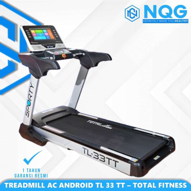 New Alat Olahraga Gym Fitness Big Commercial Treadmill Elektrik Android  Total TL 33 TT