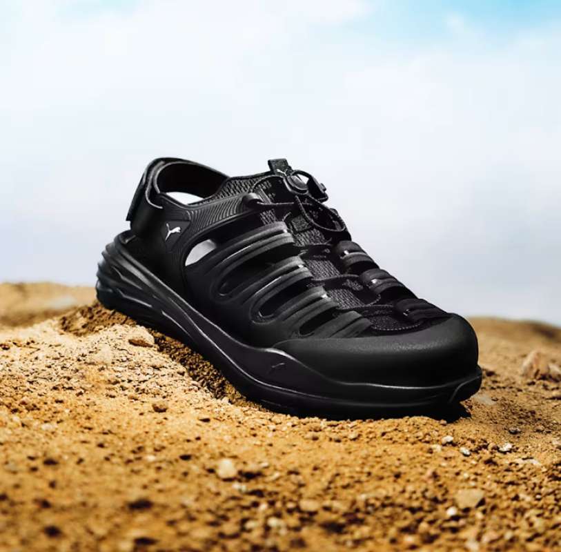 Jual Sandal Casual Hypnotic Ventra Puma Black-warm White