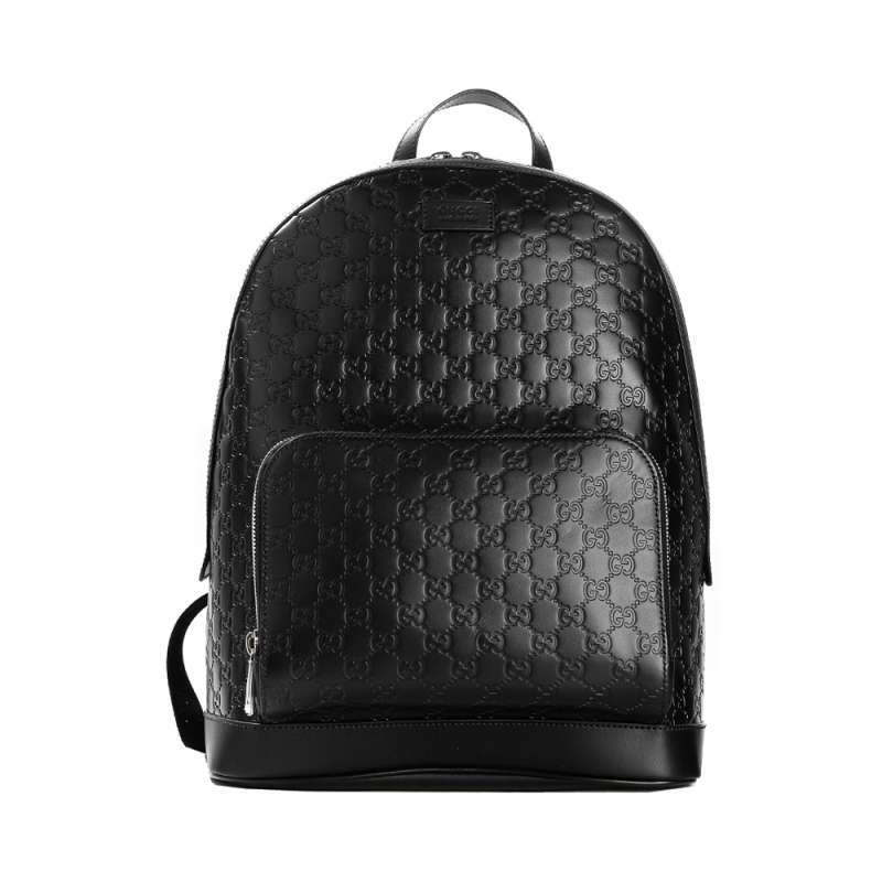 Promo Gucci Gg Monogram Medium Backpack Black Diskon 31% Di Seller