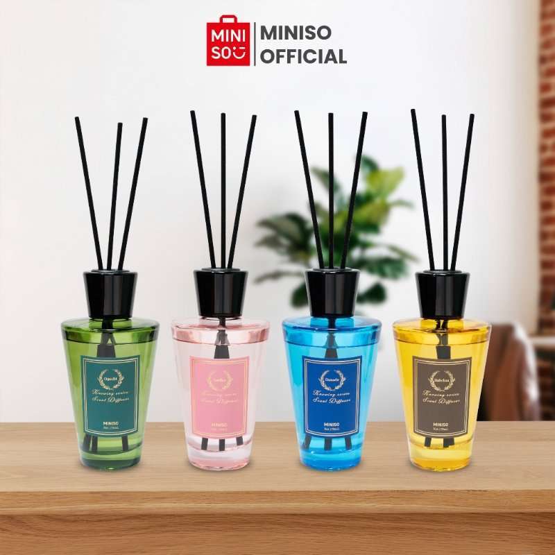 Promo Miniso Reed Diffuser 170ml Diffuser Aromatherapy Pengharum