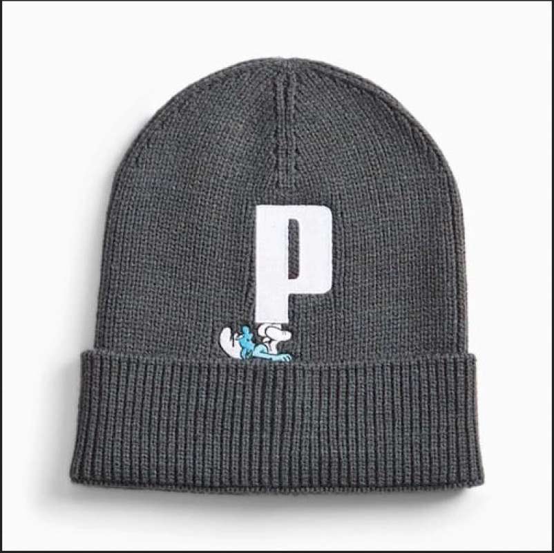 Promo Beanies Puma X The Smurfs Beanie Dark Coal 024928 01
