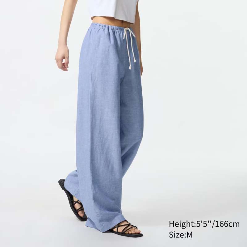 Uniqlo 2025 Uniqlo Catalogue Femme UNIQLO Celana Panjang Barel