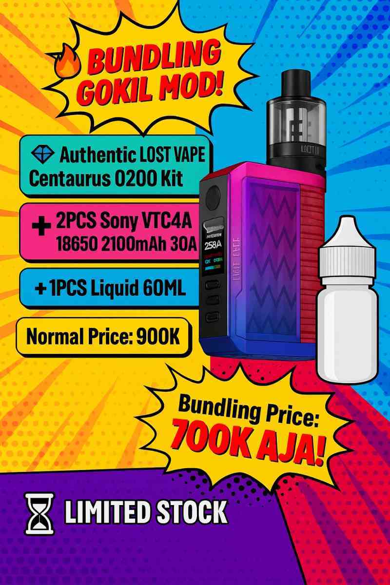 Lost Vape Q200 Gratis Ongkir 🏷️ Harga Murah Mei 2026