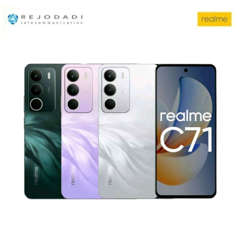 realme C71 本体、黒、6/128GB, 充電器含み realme C71