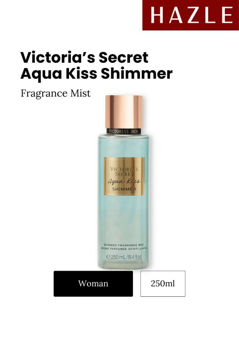 Kiss Shimmer Victoria's Secret Aqua Kiss Mist Victoria Secret