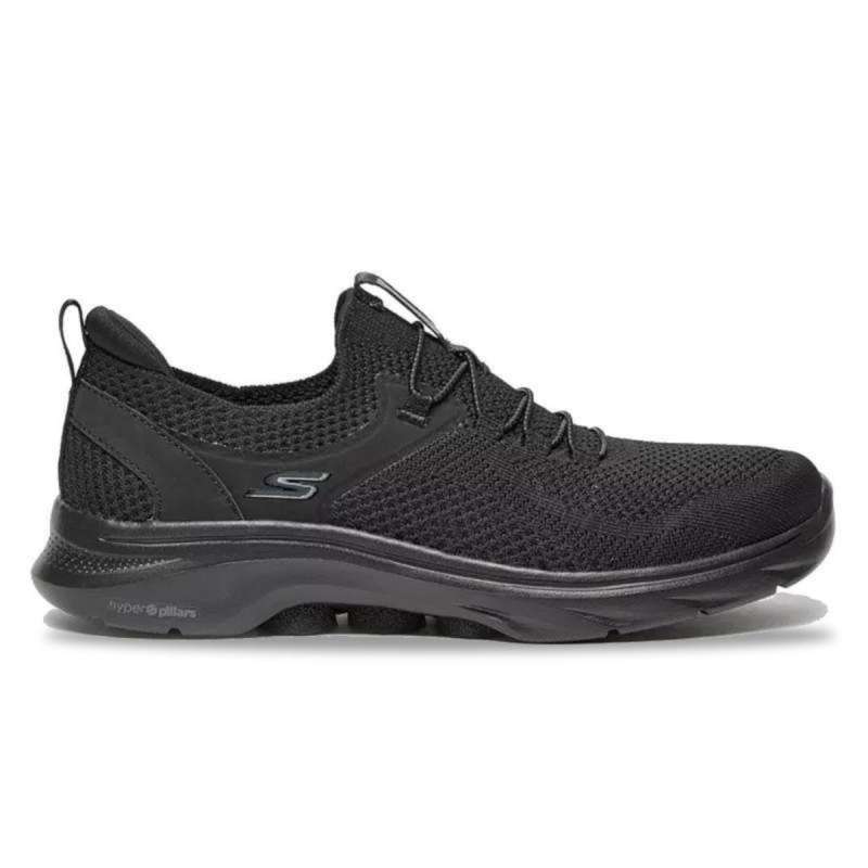 Sepatu Sneakers Wanita Skechers Go Walk Slip On Tali Variasi Original  125225BBK - Main Image