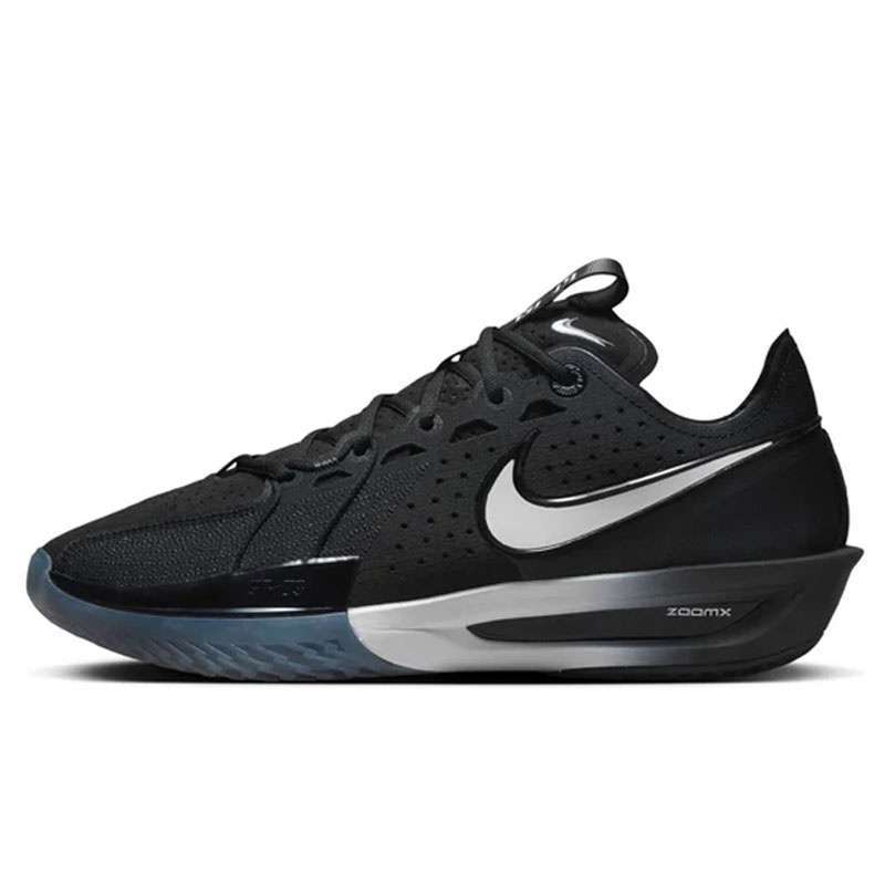 Sepatu Basket Nike Air Zoom Cut Black White Original Dv2918-004