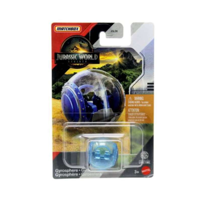 Jurassic World MOVIE Rebirth Matchbox DieCast Vehicle Asst JGL59